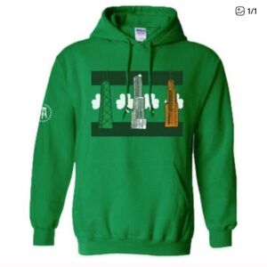 Barstool Chicago Shamrock Skyline II Hoodie